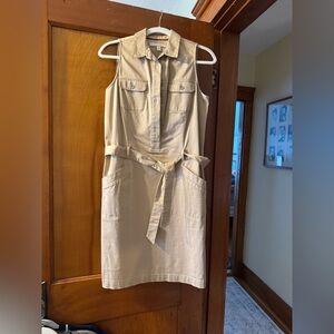 Banana Republic “original” Heritage shirtdress -khaki